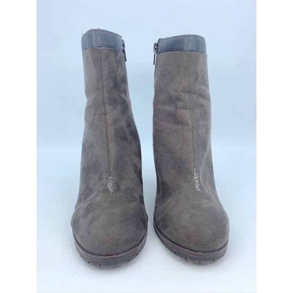 Juicy Couture Womens 8.5 Livia Ankle Boot Booties Boho Whimsey Goth‎ Party